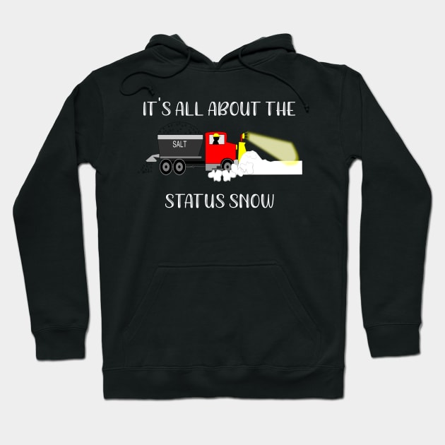 Winter Keeping Up With the Status Snow Hoodie by StacysCellar